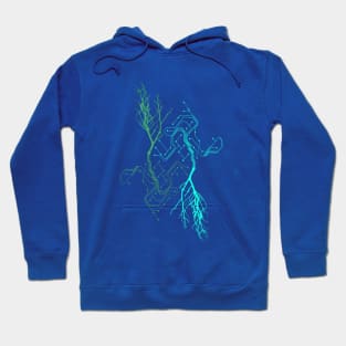 Techno Digital Tree Hoodie